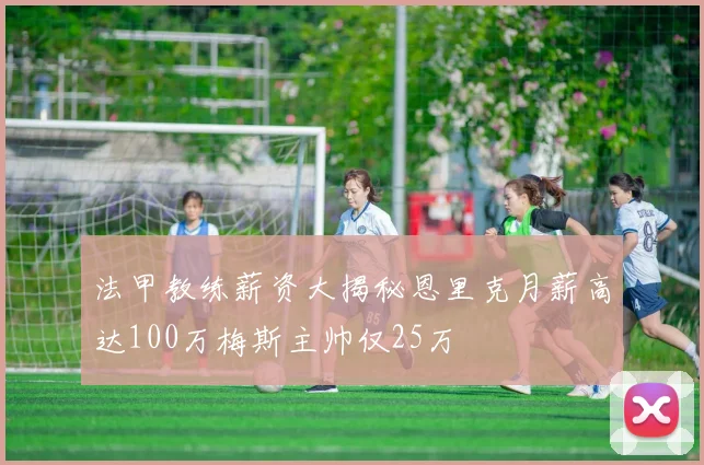 法甲教练薪资大揭秘恩里克月薪高达100万梅斯主帅仅25万